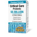 Natural Factors Critical Care Probiotic 55 Billion Live Probiotic Cultures 30 Veg Capsules - Five Natural