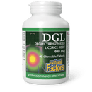 Natural Factors DGL Deglycyrrhizinated Licorice Root 400 mg 90 Chewables - Five Natural