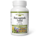 Natural Factors Fenugreek Seed 500 mg 90 Capsules - Five Natural