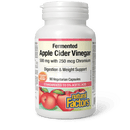 Natural Factors Fermented Apple Cider Vinegar with Chromium 90 Veg Capsules - Five Natural
