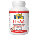 Natural Factors FlexAble Glucosamine Sulfate 500 mg 180 Capsules - Five Natural