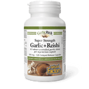 Natural Factors GarlicRich Garlic+Reishi Super Strength 300 mg 120 Capsules - Five Natural