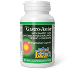 Natural Factors Gastro-Assist 60 Veg Capsules - Five Natural