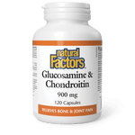 Natural Factors Glucosamine & Chondroitin 900 mg 120 Capsules - Five Natural