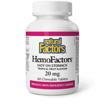 Natural Factors HemoFactors 20 mg 60 Chewables - Five Natural