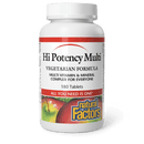 Natural Factors Hi Potency Multi Vegetarian Formula 180 Tablets - Five Natural