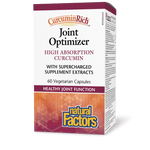 Natural Factors Joint Optimizer CurcuminRich 60 Veg Capsules - Five Natural