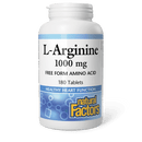 Natural Factors L-Arginine 1000 mg 180 Tablets - Five Natural