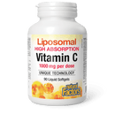 Natural Factors Liposomal Vitamin C 90 Softgels - Five Natural
