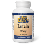 Natural Factors Lutein 40 mg 30 Softgels - Five Natural