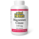 Natural Factors Magnesium Citrate 150 mg 360 Capsules - Five Natural