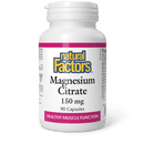 Natural Factors Magnesium Citrate 150 mg 90 Capsules - Five Natural