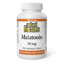 Natural Factors Melatonin 10 mg Peppermint 180 Tablets - Five Natural