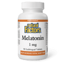 Natural Factors Melatonin 1 mg Peppermint 90 Tablets - Five Natural