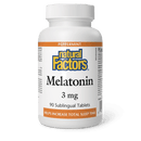 Natural Factors Melatonin 3 mg Peppermint 90 Tablets - Five Natural