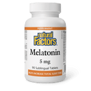 Natural Factors Melatonin 5 mg Peppermint 90 Tablets - Five Natural
