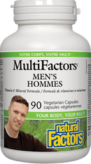 Natural Factors Men’s MultiFactors 90 Veg Capsules - Five Natural