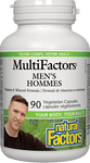 Natural Factors Men’s MultiFactors 90 Veg Capsules - Five Natural