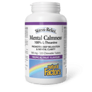 Natural Factors Mental Calmness 100 mg Stress-Relax 120 Chewables - Five Natural