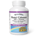 Natural Factors Mental Calmness 100 mg Stress-Relax 60 Chewables - Five Natural