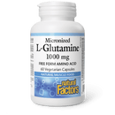 Natural Factors Micronized L-Glutamine 1000 mg 60 Veg Capsules - Five Natural