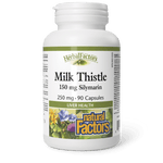 Natural Factors Milk Thistle 250 mg 90 Capsules - Five Natural