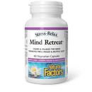 Natural Factors Mind Retreat Stress-Relax 60 Veg Capsules - Five Natural