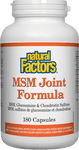 Natural Factors MSM Joint Formula 180 Capsules - Five Natural