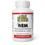 Natural Factors NEM Natural Eggshell Membrane 500 mg 30 Capsules - Five Natural