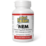 Natural Factors NEM Natural Eggshell Membrane 500 mg 60 Capsules - Five Natural