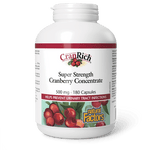 Natural Factors Organic CranRich Super Strength Cranberry Concentrate 500 mg 90 Softgels - Five Natural