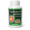 Natural Factors Peppermint Oil with Oregano & Caraway Seed Oils 60 Softgels - Five Natural
