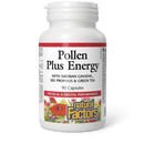 Natural Factors Pollen Plus Energy 90 Capsules - Five Natural