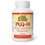 Natural Factors PQQ-10 20 mg · Coenzyme Q10 200 mg 30 Softgels - Five Natural