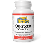 Natural Factors Quercetin Complex 90 Veg Capsules - Five Natural