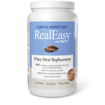 Natural Factors RealEasy with PGX Whey Meal Replacement Chocolate 940g - Five Natural