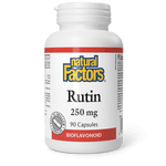 Natural Factors Rutin 250 mg 90 Capsules - Five Natural