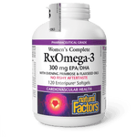 Natural Factors RxOmega-3 Mini-Gels 500 mg 120 Softgels - Five Natural