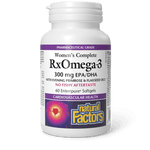 Natural Factors RxOmega-3 Mini-Gels 500 mg 60 Softgels - Five Natural