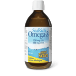Natural Factors Sea Rich Omega-3 750 mg EPA/500 mg DHA Lemon Meringue 500mL - Five Natural