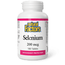 Natural Factors Selenium 200 mcg 180 Tablets - Five Natural