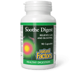 Natural Factors Soothe Digest 90 Capsules - Five Natural