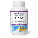 Natural Factors Stress-Relax 100% Natural GABA 250 mg 60 Veg Capsules - Five Natural