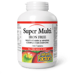 Natural Factors Super Multi Iron Free 180 Tablets - Five Natural