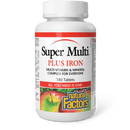 Natural Factors Super Multi Plus Iron 180 Tablets - Five Natural