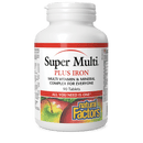 Natural Factors Super Multi Plus Iron 90 Tablets - Five Natural