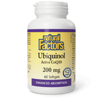 Natural Factors Ubiquinol Active CoQ10 200 mg 60 Softgels - Five Natural