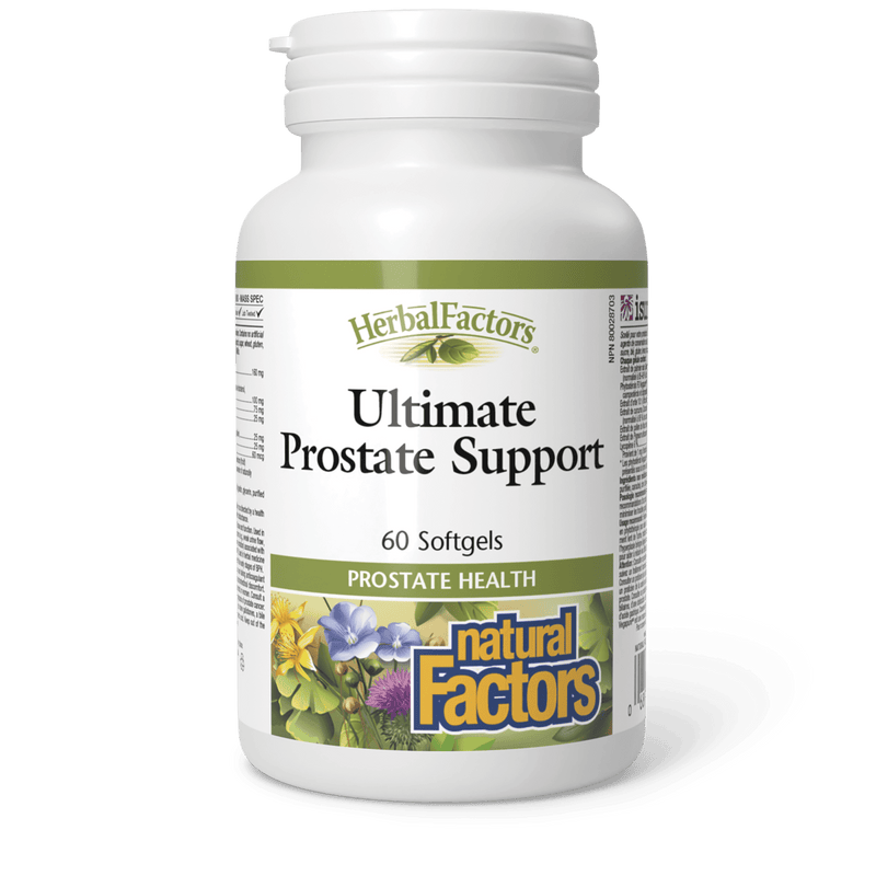 Natural Factors Ultimate Prostate Support 60 Softgels - Five Natural
