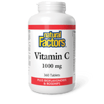 Natural Factors Vitamin C 1000 mg 360 Tablets - Five Natural