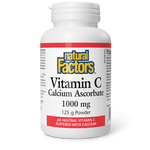 Natural Factors Vitamin C Calcium Ascorbate 1000 mg 125g - Five Natural